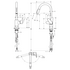 Hansgrohe Focus M41 Pull Out Kitchen Mixer - Chrome 31815003 image NaN