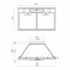 Schweigen 90cm Under Cupboard Rangehood UM1390-9SP image NaN