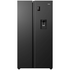 Haier 523L Side-by-Side Fridge Non-Plumbed Water Dispenser Black HRF523XHG image NaN