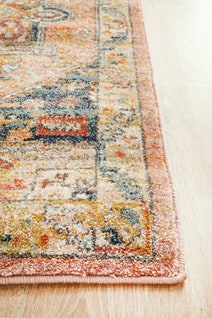 Rug Culture Legacy Large Multi-coloured Rug 400X80CM - LEG-850-SALM-40080 hero image