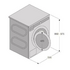 ASKO 8kg ProWash Logic Front Load Washing Machine Titanium W4086PT image NaN