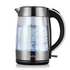 Sunbeam Maestro Dual Wall Glass Kettle and 4 Slice Long Toaster KE9750TA6340P image NaN