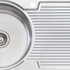 Oliveri LR521 Solitaire Round Bowl Right Hand Drainer Sink image NaN