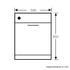 Haier HDW15G3X Freestanding Dishwasher image NaN