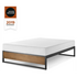 Zinus Queen 35cm Ironline Bed Base Wood and Metal AU-IRPF-14Q image NaN