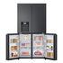 LG 636L French Door Fridge with Non-Plumbed Ice and Water Dispenser Matte Black GF-LN700MBL image NaN