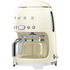 Smeg 50s Retro Style Drip Filter Coffee Machine Cream DCF02CRAU image NaN
