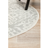 Rug Culture Chrome Large Silver & Off White Rug 240X240CM - CRO-LYD-SIL-240X240 image NaN