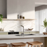 Oliveri Venice Pull Out Right Angle Mixer Tap Brushed Nickel VE570FBN-P image NaN