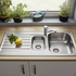 Blanco LIVIT II 6S Single Bowl and 3/4 Inset Sink with Left Hand Drainer 528222 image NaN
