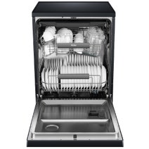 Haier 60cm Freestanding Dishwasher with Steam Black HDW15F3B1 hero image