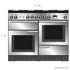 Falcon PROP110DFSS-CHLPG 110cm Freestanding Dual Fuel Oven/Stove image NaN
