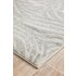 Rug Culture Chrome Large Silver & Off White Rug 400X80CM - CRO-SAV-SIL-400X80 image NaN