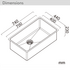 Abey FRA700T2 Alfresco Single Bowl Sink Pack image NaN