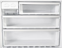 Westinghouse 450L Bottom Mount Fridge WBE4504SARH hero image