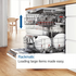 Bosch Series 6 Stainless Steel Built Uner Dishwasher with Home Connect SMP6HCS01A image NaN