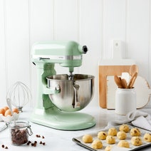 KitchenAid KSM60 5.6L Artisan Bowl Lift Mixer Pistachio 5KSM60SPXAPT hero image