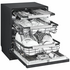 LG 60cm 15 Place QuadWash Built Under Dishwasher Matte Black with TrueSteam XD3A25UMB image NaN