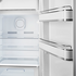 Smeg 270L 50's Retro Style Aesthetic Top Mount Fridge Orange FAB28ROR3 image NaN