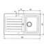 Abey TD100BTPK Tap and Sink Pack image NaN