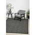 Rug Culture York Large Black & Natural Rug 290X200CM - YRK-ALIC-GLD-290X200 image NaN