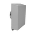 Falmec Milano+ 90cm Deep Under Cupboard Rangehood with External Wall Motor FP3MLD90S2-EW1140 image NaN