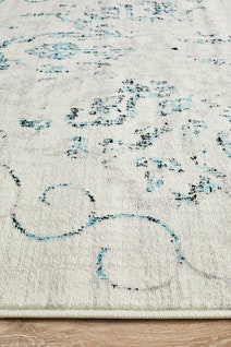 Rug Culture Metro Extra Large Blue Rug 330X240CM - MET-609-BLU-330X240 hero image