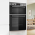 Bosch Series 4 Built-in Double Oven Stainless Steel MBA534BS3A image NaN