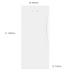 Fisher & Paykel E373LW1 373L Upright Fridge image NaN