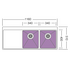 Artusi Mayfair Double Bowl Left Hand Drainer Sink MAYFAIR image NaN
