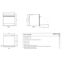 Fisher & Paykel 60cm Series 7 Contemporary Pyrolytic Built-In Oven OB60SD11PLX1 hero image