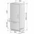 V-ZUG 561L V6000 CombiCooler Integrated Bottom Mount Fridge 5109600010 image NaN