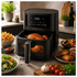 Kitchen Couture 4.5L Clear View Colour Touch Air Fryer Black 10005842 image NaN