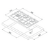 Euro Appliances E90CTWX 90cm Natural Gas Cooktop image NaN