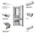 Whirlpool 313L Bottom Mount Fridge Stainless Steel WB3560EUXX image NaN