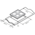 Westinghouse 60cm Ceramic Cooktop with Triple Zone and Hob2Hood WHC643BD image NaN