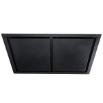 Schweigen 100cm Black Ceiling Cassette Rangehood with ISO Drive SE Motor SCC1000B-SEPAK hero image
