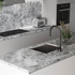Oliveri Essente 316 Stainless Steel Goose Neck Pull Out Mixer - Gun Metal SS31625-GM image NaN