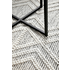 Rug Culture Maison Medium Off White & Black Rug 225X155CM - MSN-CLARA-225X155 image NaN