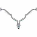 Kensington Smart Fit One-Touch Height Adjustable Dual Monitor Arm 4422190 hero image