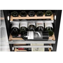 KingsBottle Atelier Duo 86 Bottle Dual Zone Wine Fridge Left Hinge KB245DX-BK-LHH hero image