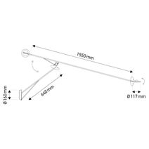 DCW Editions Aaro Wall Light - Black AAROWSW hero image