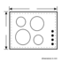 Chef CHC644BA 60cm Ceramic Cooktop image NaN