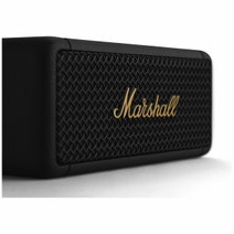 Marshall Emberton Portable Bluetooth Speaker Black and Brass 1005696 hero image