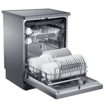 Haier 60cm Freestanding Dishwasher with Steam Satina Silver HDW15F3S1 hero image