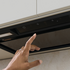 Haier 60cm 600 Series Integrated Insert Undermount Rangehood Black HPH60IMB2 image NaN