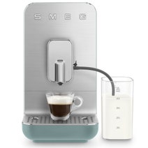 Smeg Automatic Coffee Machine with AutoMilk Emerald Green BCC13EGMAU hero image