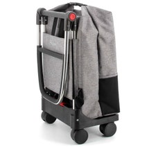 Rolser One Tweed TShop Foldable 4 Wheel Swivelling Trolley Grey R-ONE001-1022 hero image