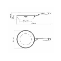 Tramontina Grano 26cm Tri-Ply Clad Stainless Steel Frying Pan 62155260 hero image