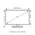 Hitachi VZ556100 55 Inch 139cm Full HD Smart LED LCD TV image NaN